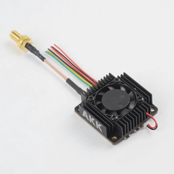 Original AKK Ultra Long Range VTX 4.9G/5.8G 3W up to 10Km VTX With Fan Smartaudio 30.5*30.5mm for RC Drone Drone Vtx